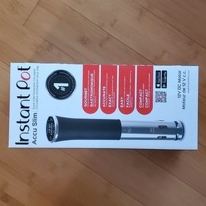 Sous vide - instant pot accu slim